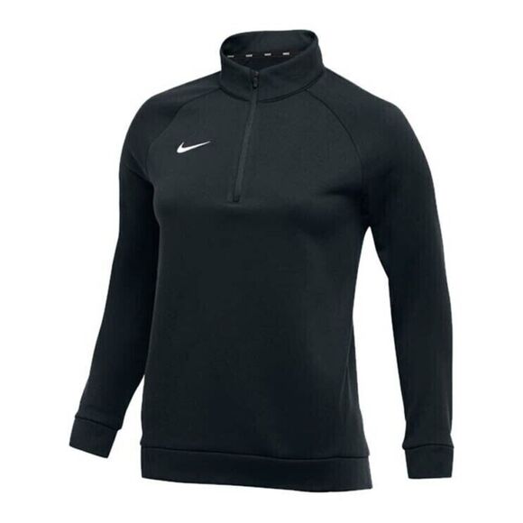 Nike Therma 897186-010 Women’s Sz XS Black DRI-FIT 1/4 Zip Pullover Training Top - Picture 11 of 11